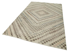 Collection of 5' 10'' x 10' Beige Bohemian Rug in a gallery layout