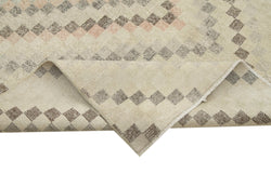 Collection of 5' 10'' x 10' Beige Bohemian Rug in a gallery layout