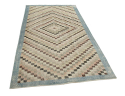 Collection of 4' 8'' x 8' 7'' Beige Color Bohemian Rug in a gallery layout