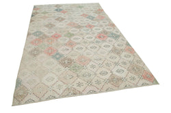 Collection of 6' x 10' 4'' Beige Color Bohemian Rug in a gallery layout