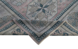 Collection of 9' 7'' x 13' 5'' Handmade Anatolian Oushak Rug in a gallery layout