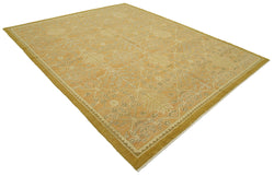 Collection of 8' 2'' x 10' Handmade Oushak Rug in a gallery layout