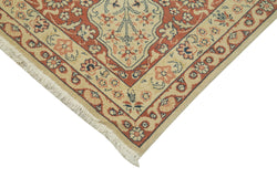 Collection of 10' 3'' x 13' 10'' Beige Oriental Oushak Rug in a gallery layout