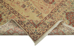 Collection of 10' 3'' x 13' 10'' Beige Oriental Oushak Rug in a gallery layout