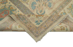 Collection of 10' 8'' x 13' 9'' Beige Oriental Oushak Rug in a gallery layout