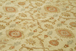 Collection of 8' 1'' x 10' 1'' Beige Oriental Oushak Rug in a gallery layout