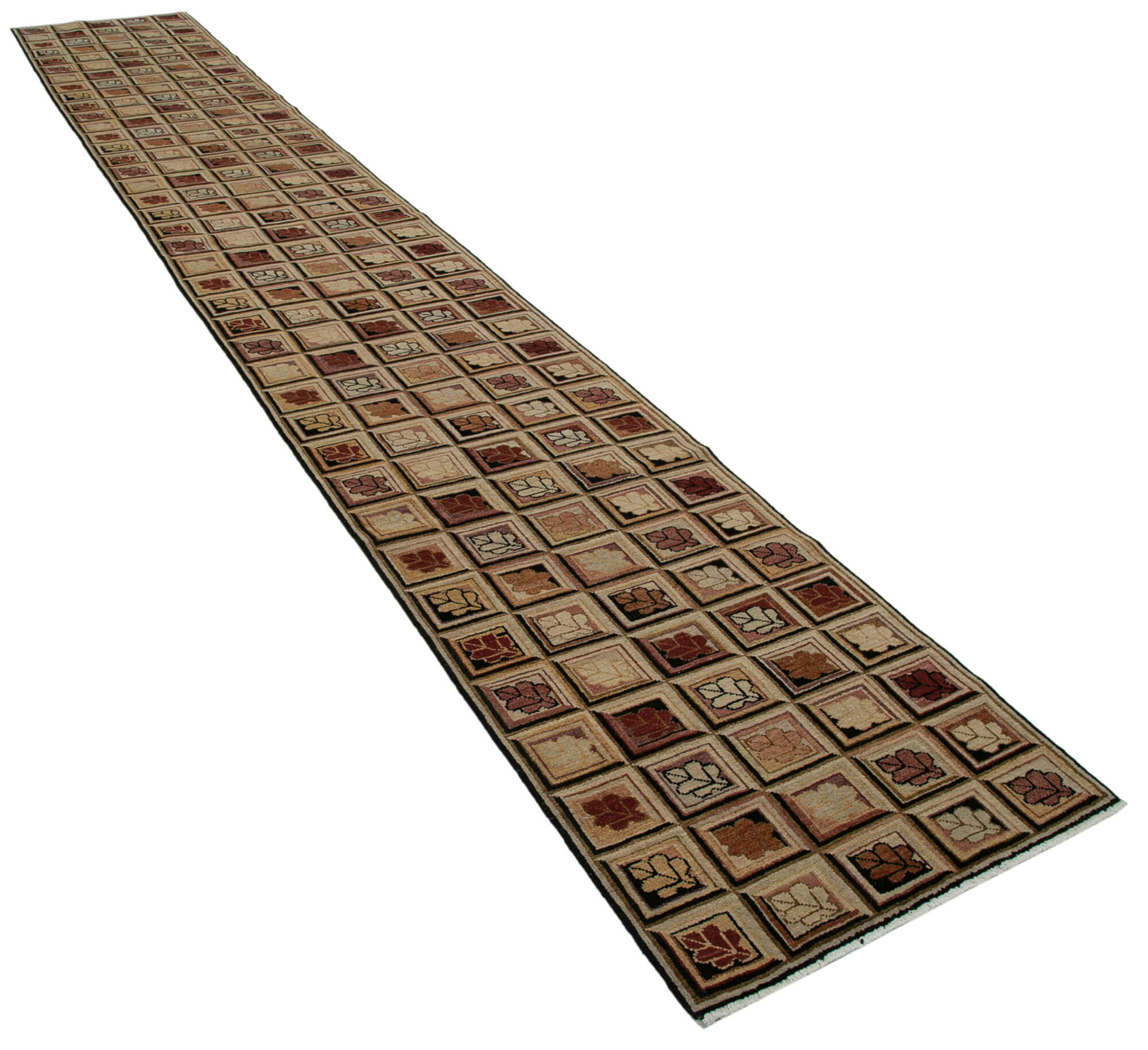 Collection of 2' 6'' x 16' Long Oushak Runner Rug in a gallery layout