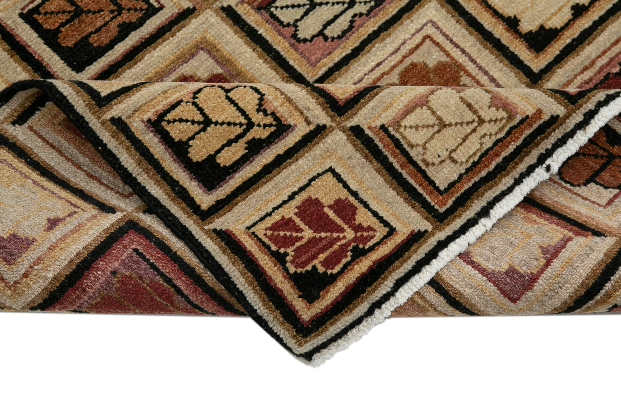 Collection of 2' 6'' x 16' Long Oushak Runner Rug in a gallery layout