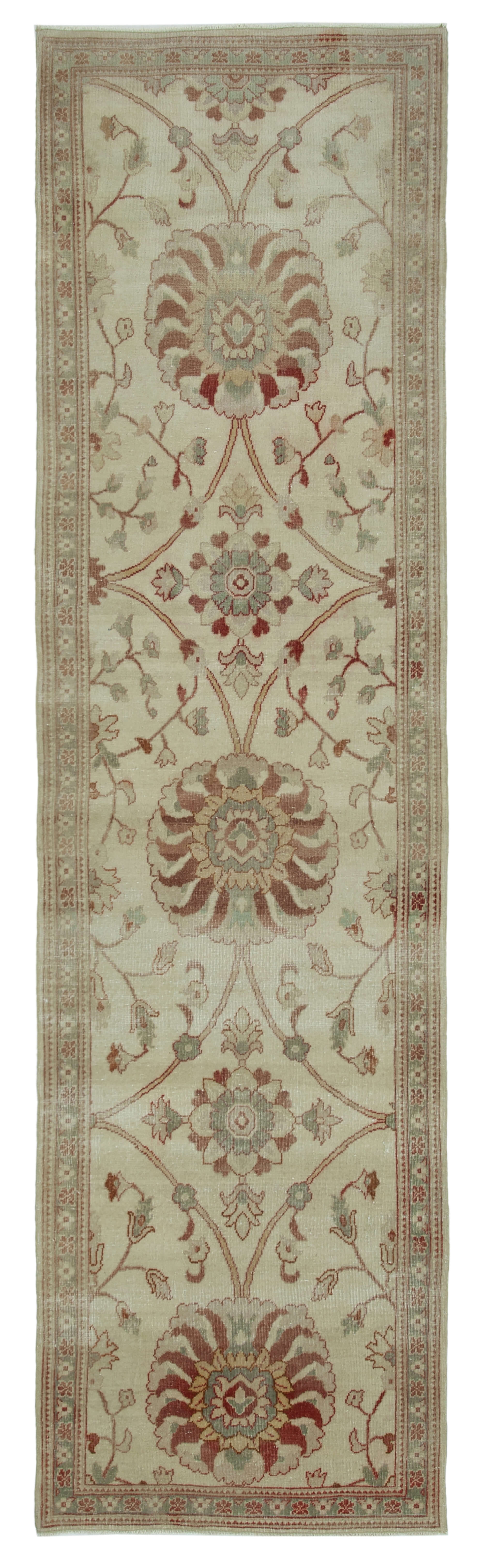 Collection of 2' 11'' x 10' 4'' Oushak Runner Rug in a gallery layout