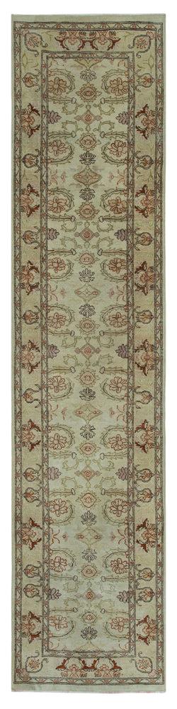 Collection of 2' 4'' x 10' Handmade Runner Rug in a gallery layout