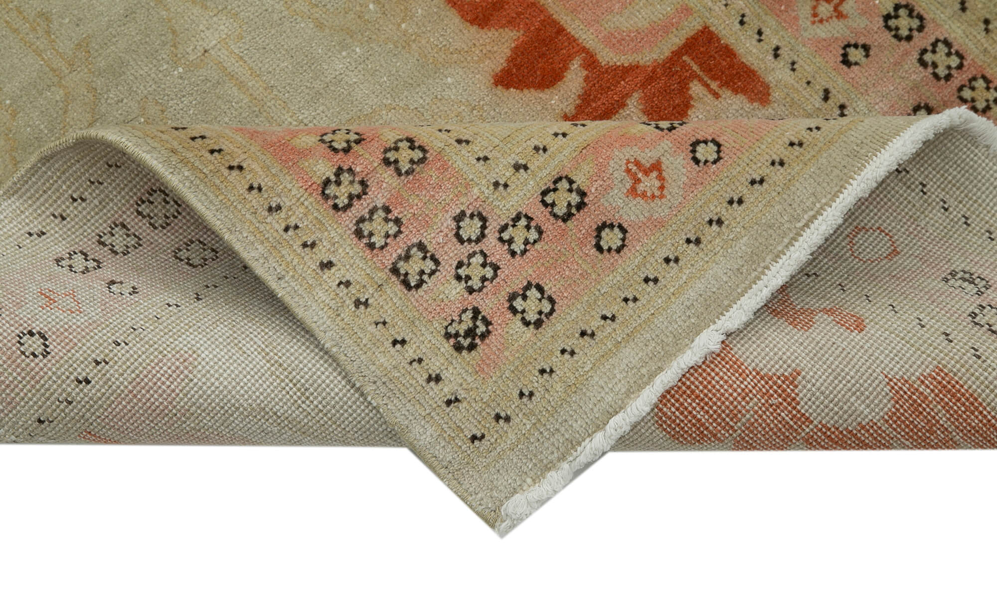 Collection of 2' 6'' x 10' 3'' Handmade Runner Rug in a gallery layout