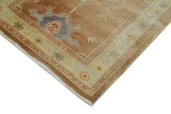 Collection of 2' 6'' x 13' 7'' Hand-Knotted Runner Rug in a gallery layout