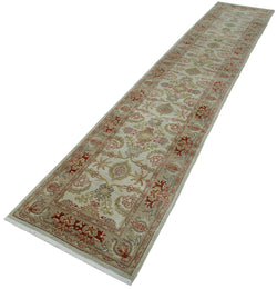 Collection of 2' 5'' x 13' 11'' Hand-Knotted Runner Rug in a gallery layout