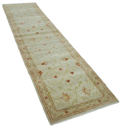 Collection of 2' 7'' x 10' 1'' Handmade Runner Oushak Rug in a gallery layout