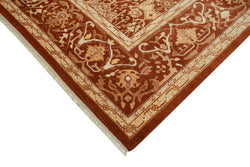 Collection of 9' 7'' x 13' 3'' Oriental Oushak Rug in a gallery layout