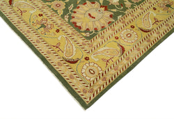 Collection of 10' 3'' x 12' 10'' Handmade Oriental Oushak Rug in a gallery layout