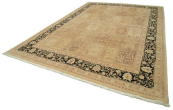 Collection of 10' 1'' x 13' 10'' Handmade Oushak Rug in a gallery layout