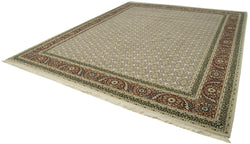 Collection of 12' 3'' x 14' 11'' Beige Oriental Oushak Rug in a gallery layout