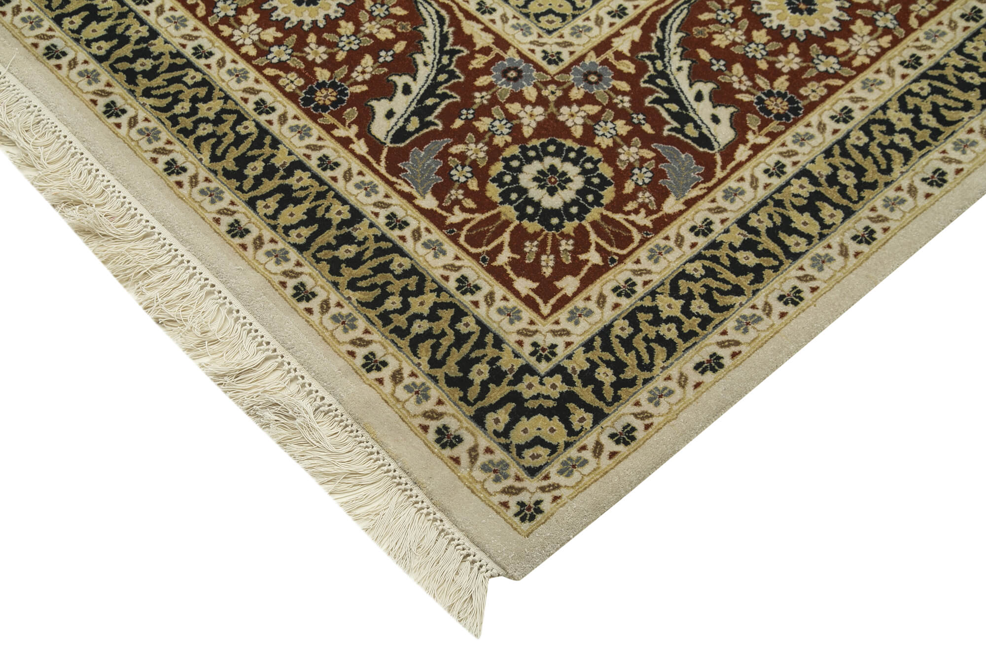 Collection of 12' 3'' x 14' 11'' Beige Oriental Oushak Rug in a gallery layout