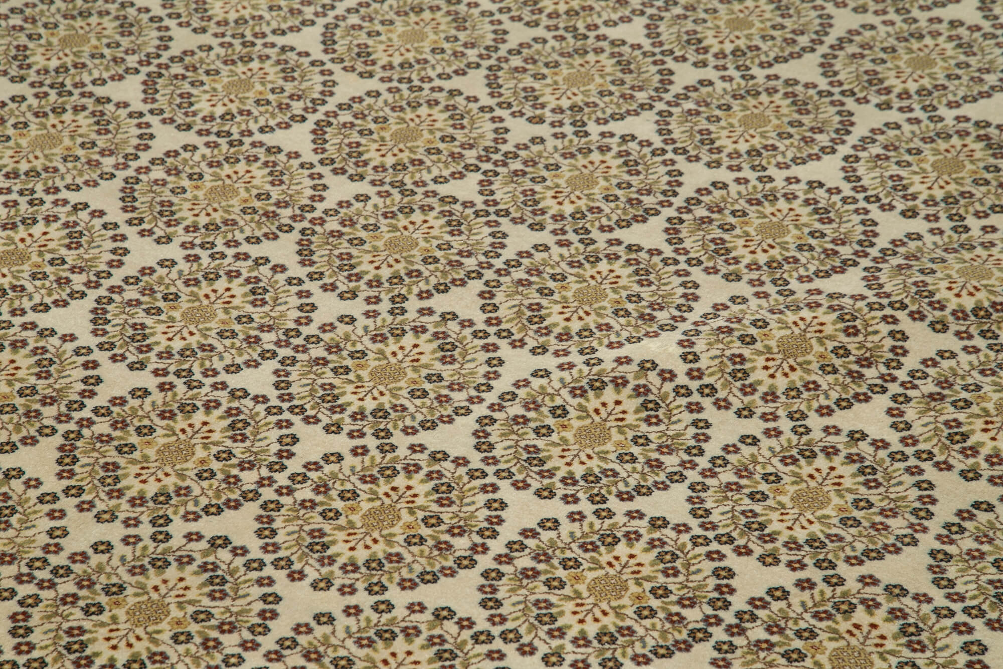 Collection of 12' 3'' x 14' 11'' Beige Oriental Oushak Rug in a gallery layout