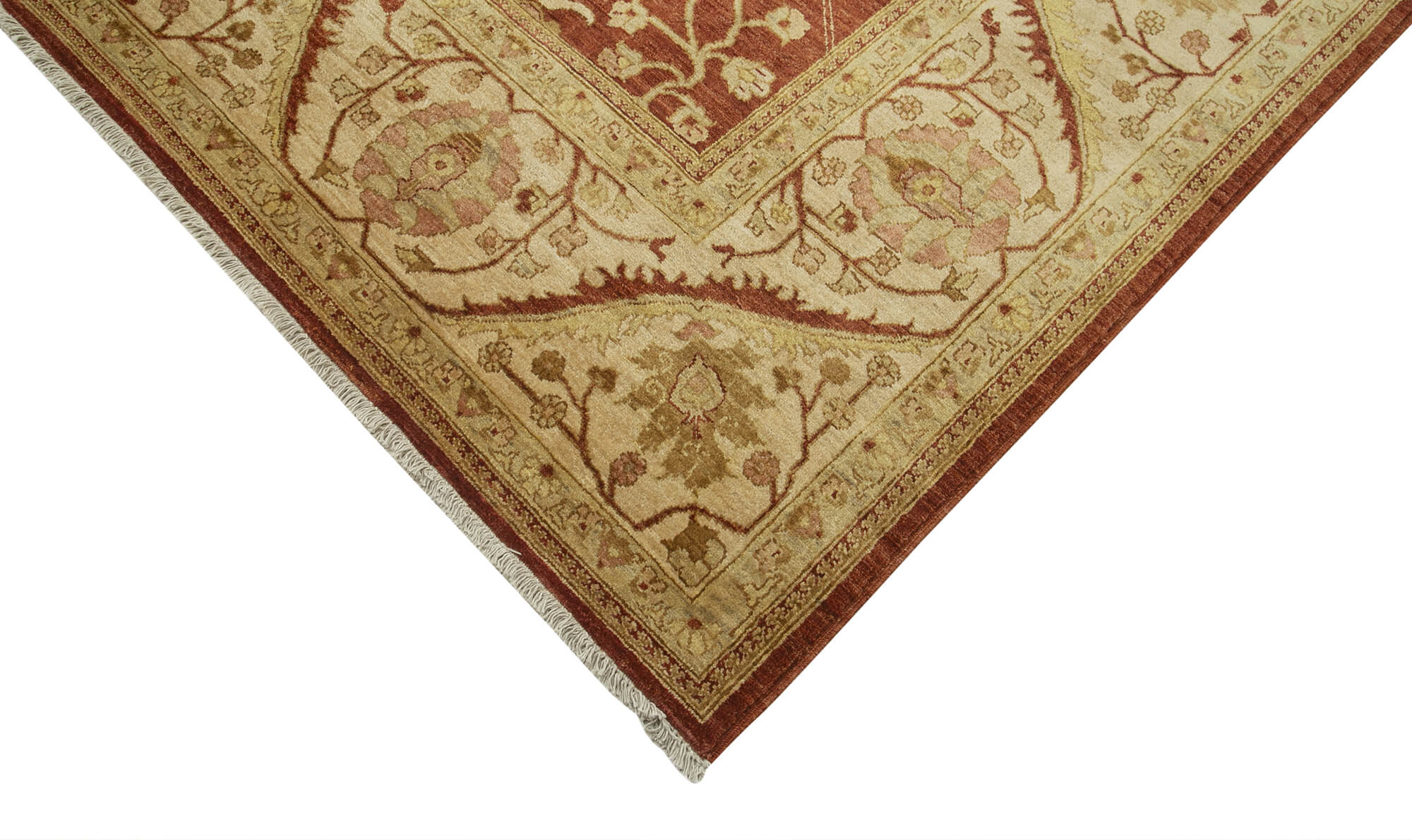 Collection of 12' x 14' 7'' Red Oriental Oushak Rug in a gallery layout