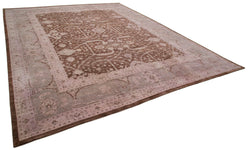 Collection of 11' 11'' x 14' 9'' Hand-Knotted Wool Oushak Rug in a gallery layout