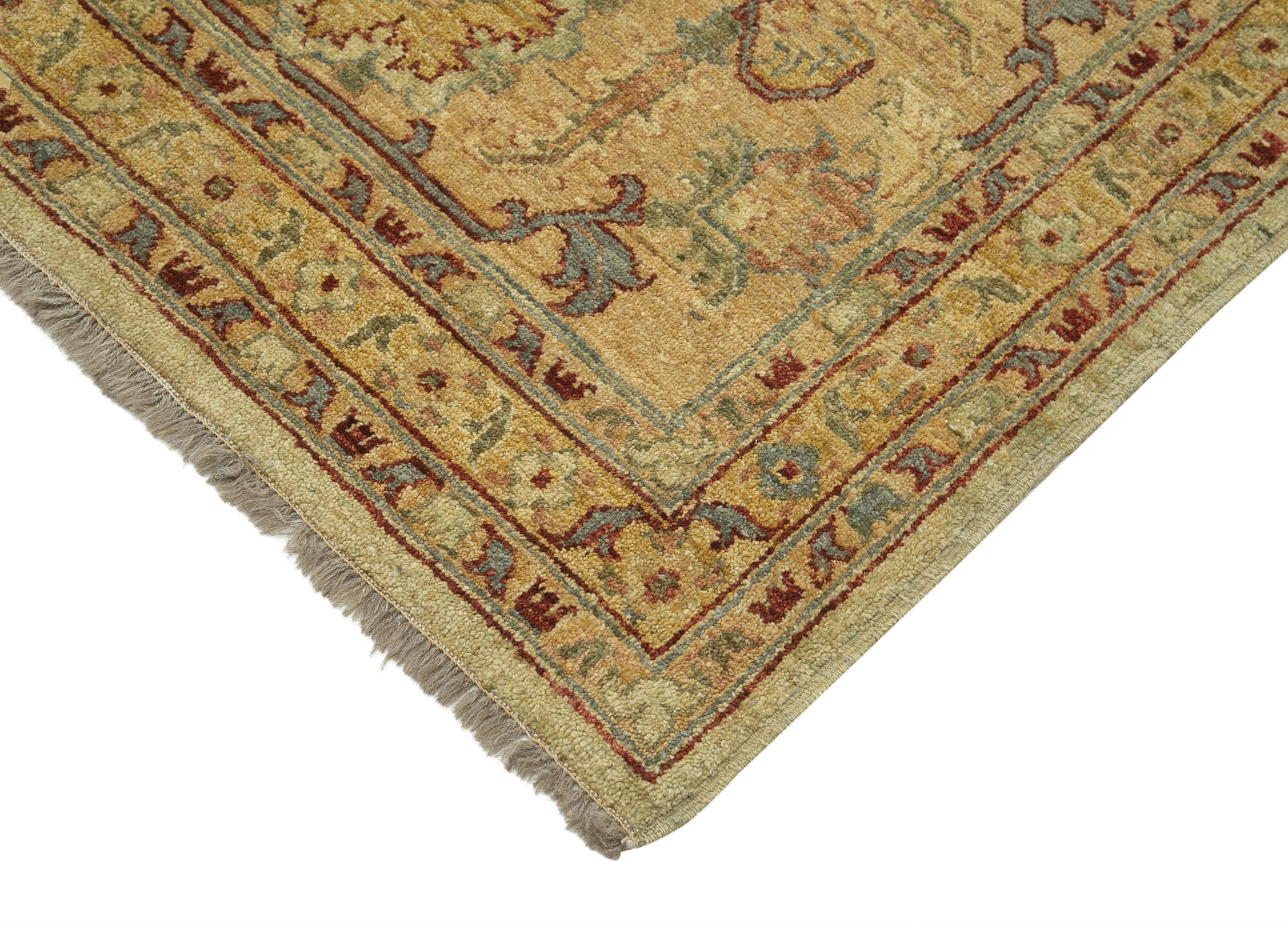 Collection of 12' 2'' x 14' Oversize Oriental Oushak Rug in a gallery layout