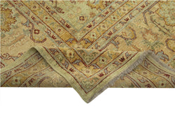 Collection of 12' 2'' x 14' Oversize Oriental Oushak Rug in a gallery layout