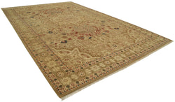 Collection of 10' 10'' x 17' 7'' Beige Oversize Oushak Rug in a gallery layout