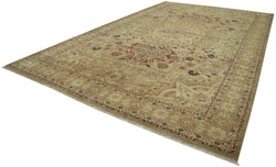 Collection of 10' 10'' x 17' 7'' Beige Oversize Oushak Rug in a gallery layout