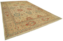 Collection of 12' x 18' Handmade Oversized Oushak Rug in a gallery layout