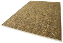 Collection of 10' x 14' Handmade Oushak Rug in a gallery layout