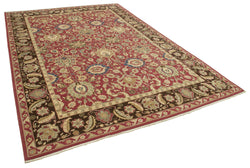 Collection of 9' 11'' x 14' 4'' Oriental Oushak Rug in a gallery layout