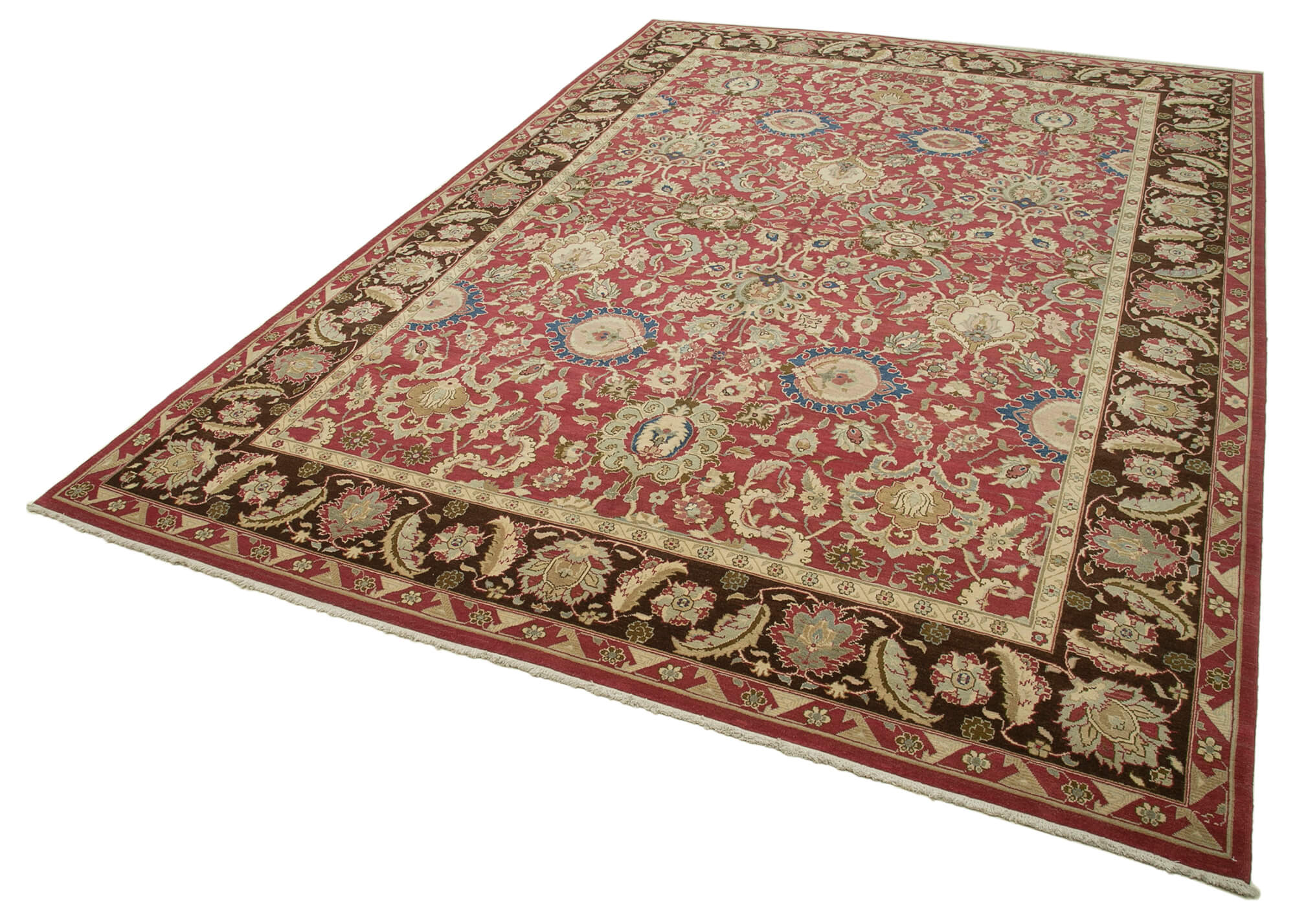 Collection of 9' 11'' x 14' 4'' Oriental Oushak Rug in a gallery layout