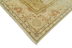 Collection of 10' x 13' 7'' Handmade Large Oushak Rug in a gallery layout