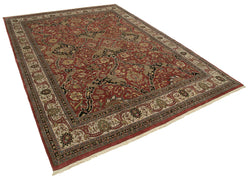 Collection of 10' x 13' 9'' Oriental Oushak Rug in a gallery layout