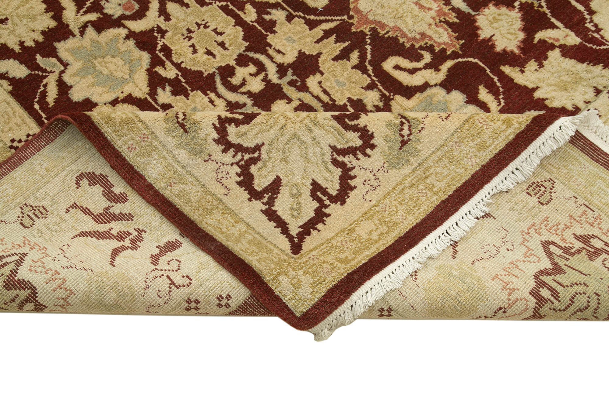 Collection of 10' 2'' x 14' 2'' Handmade Oushak Rug in a gallery layout