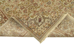 Collection of 9' 10'' x 13' 9'' Handmade Oushak Rug in a gallery layout