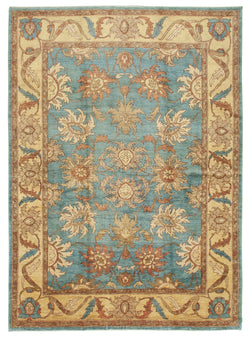 Collection of 10' 4'' x 14' 2'' Oriental Oushak Rug in a gallery layout