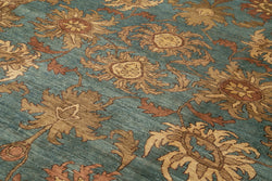 Collection of 10' 4'' x 14' 2'' Oriental Oushak Rug in a gallery layout