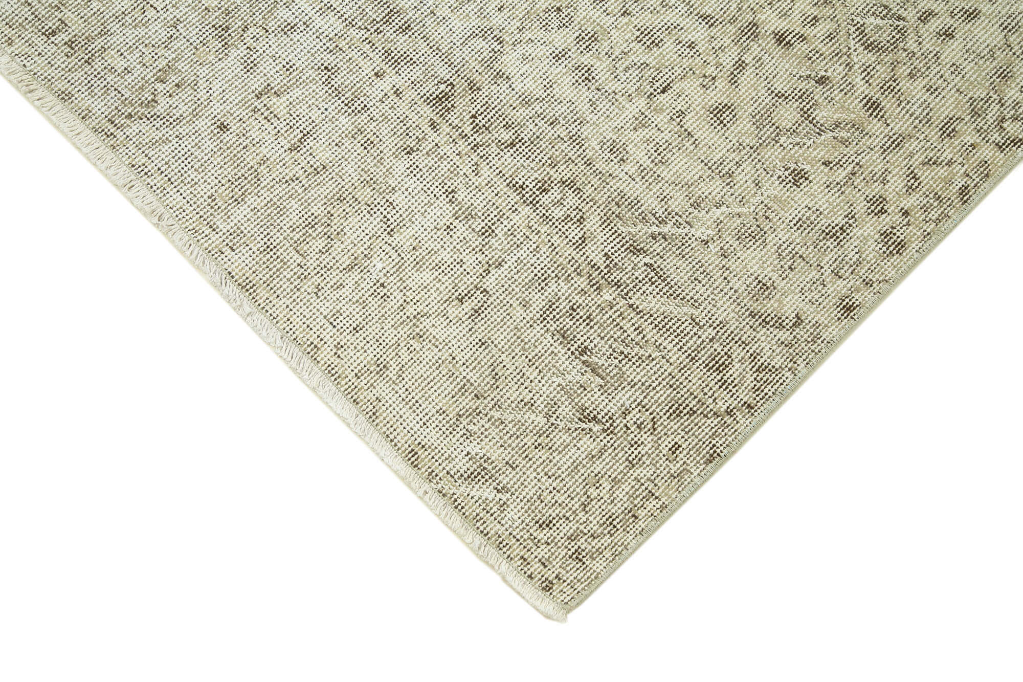 Collection of 2' 11'' x 9' 6'' Beige Vintage Runner Rug in a gallery layout