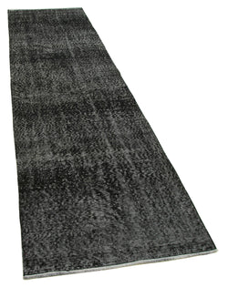 Collection of 2' 10'' x 10' 6'' Turkish Over-dyed Runner Rug in a gallery layout