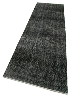 Collection of 2' 10'' x 10' 6'' Turkish Over-dyed Runner Rug in a gallery layout