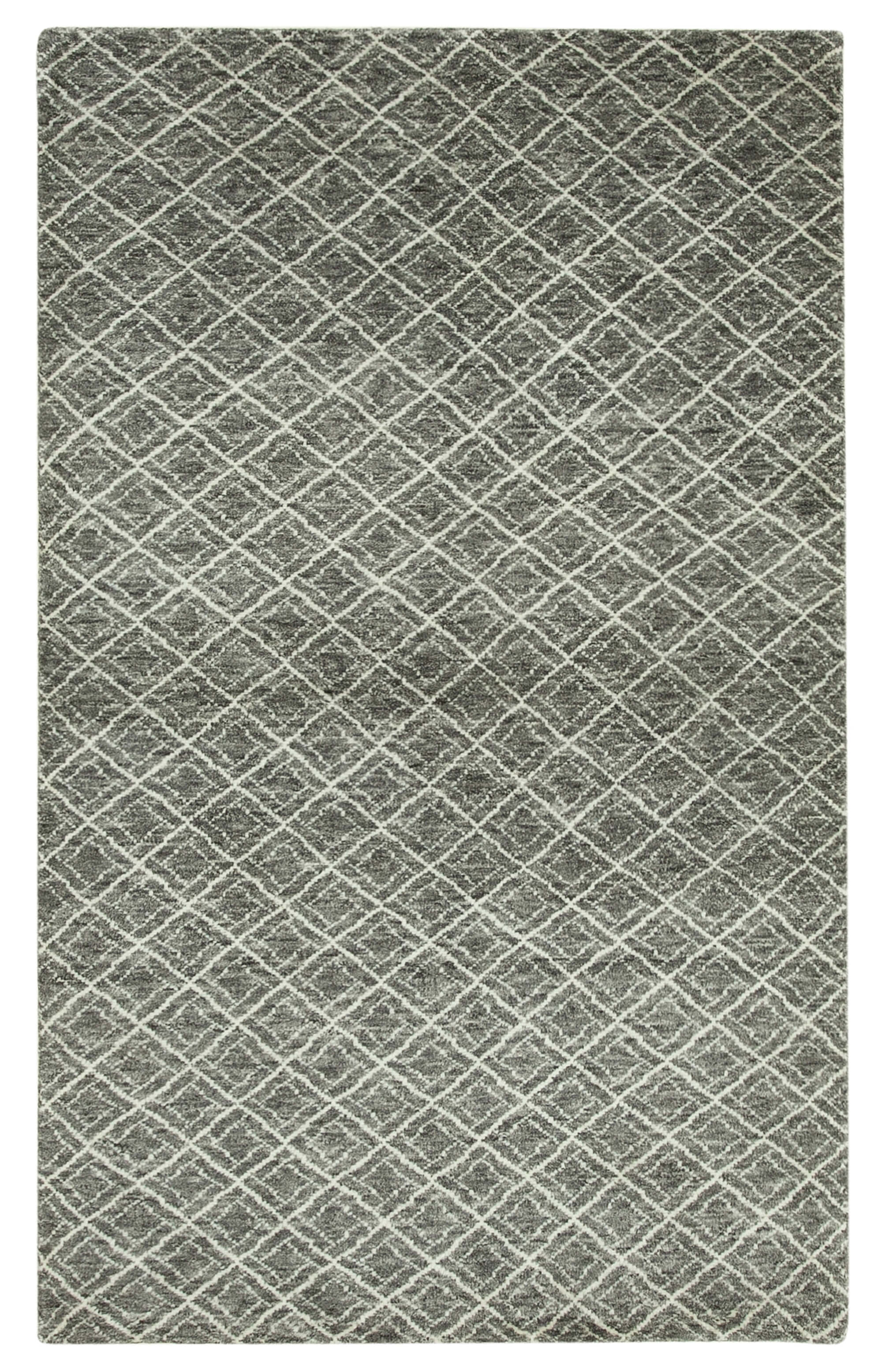 Collection of 5' x 8' Grey Moroccan Rug in a gallery layout