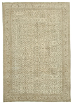 Collection of 6' 4'' x 9' 4'' Handmade Vintage Rug in a gallery layout