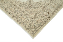 Collection of 7' 1'' x 10' Hand-Knotted Turkish Vintage Rug in a gallery layout