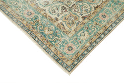 Collection of 6' 9'' x 10' 5'' Hand-Knotted Vintage Turkish Rug in a gallery layout