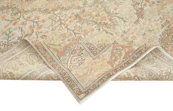 Collection of 6' 3'' x 9' 9'' Beige Vintage Rug in a gallery layout