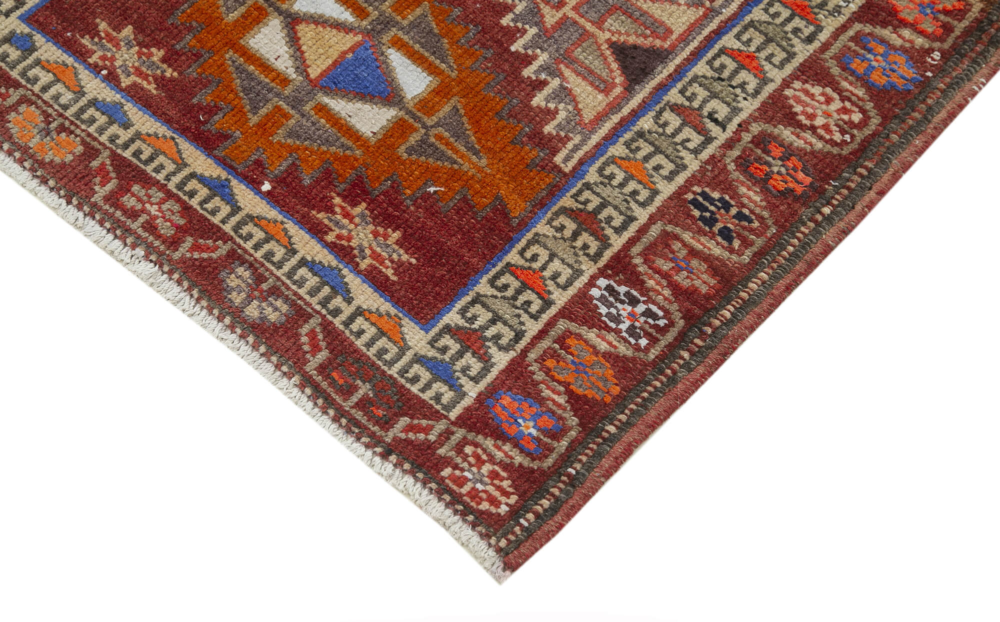 Collection of 2' 9'' x 11' 4'' Handmade Runner Rug in a gallery layout