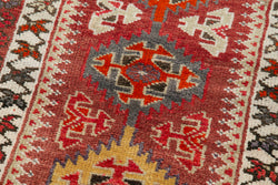 Collection of 2' 6'' x 13' 9'' Handmade Bohemian Runner Rug in a gallery layout